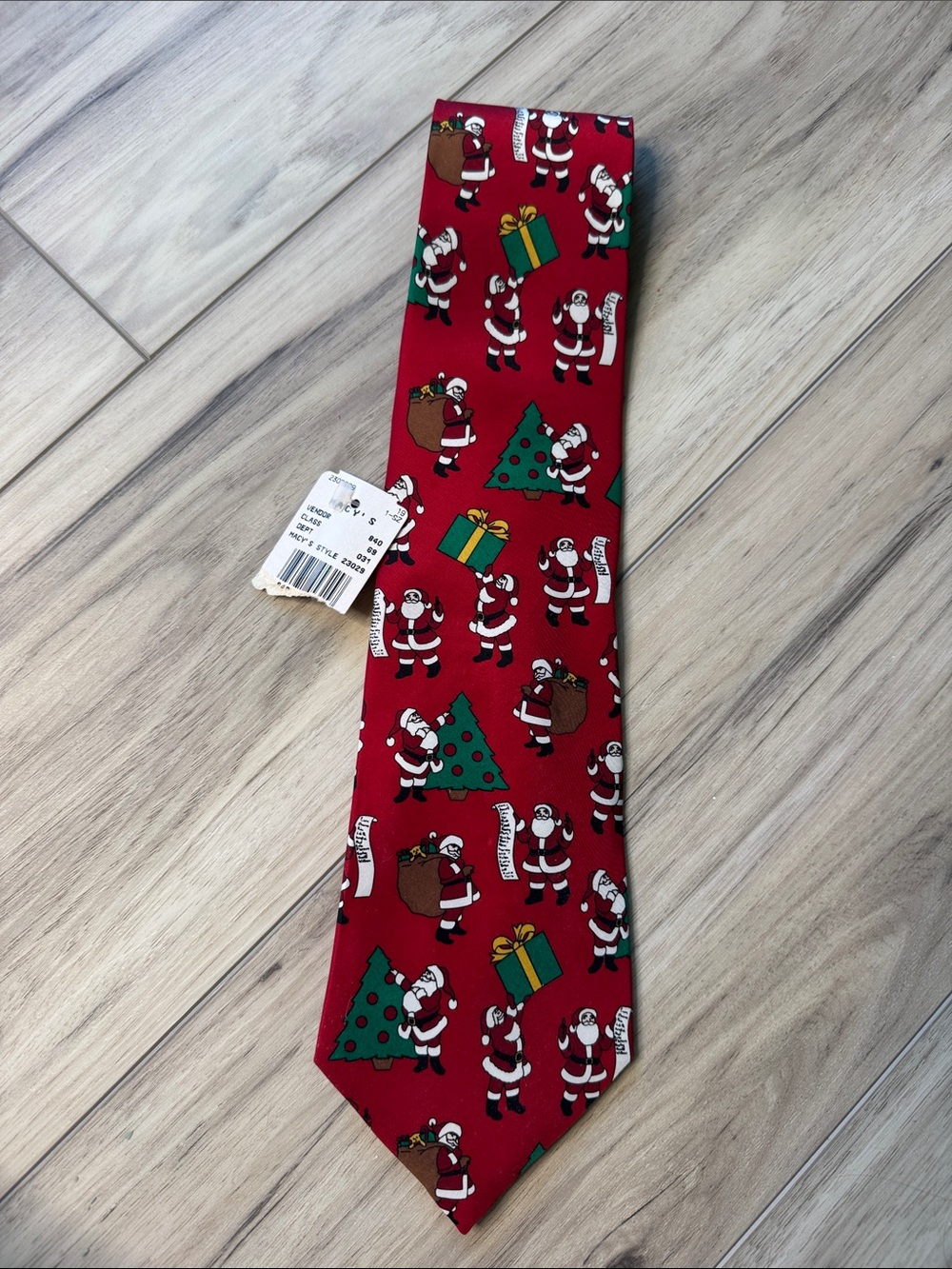 Vintage Musical Christmas tie